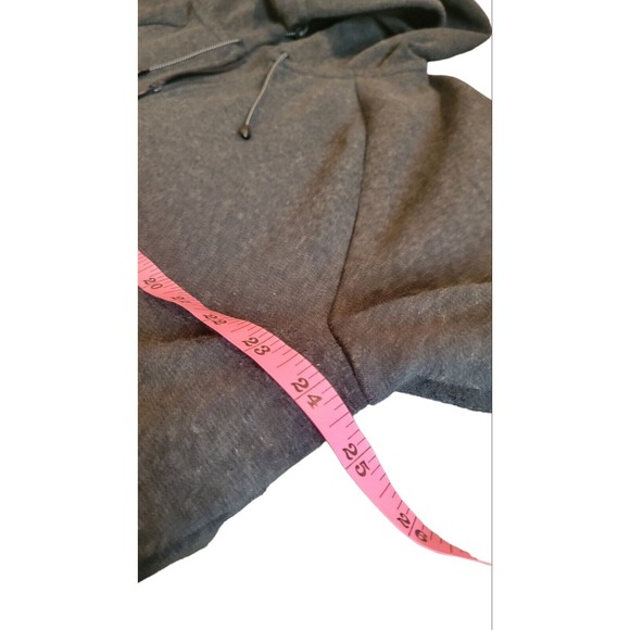 Quicksilver Mens Gray Hooded Sweatshirt Hoodie Half Zip Sz Large‎ - Picture 7 of 11
